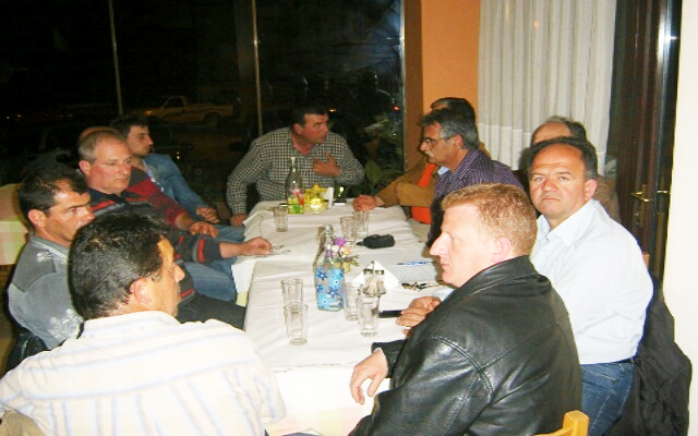 Συνάντηση του Νίκου Μπέκη με το Δ.Σ των κτηνοτρόφων