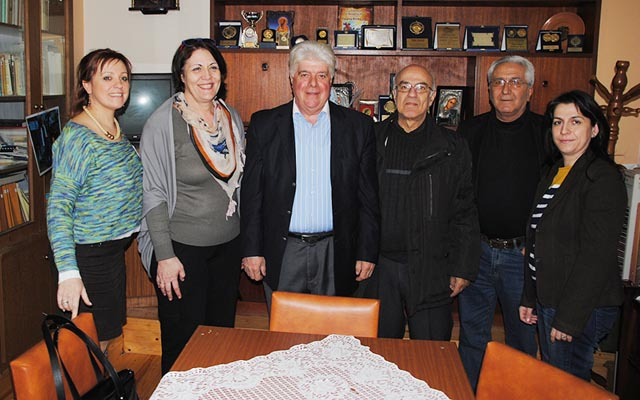 Την Θρακική Εστία Βέροιας επισκέφθηκε ο υποψήφιος δήμαρχος Βέροιας Χρήστος Σκουμπόπουλος