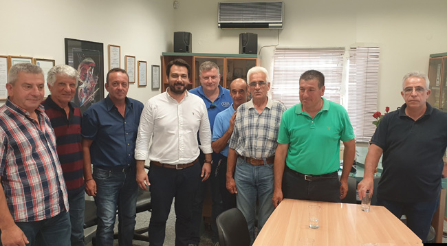 Θερμή υποδοχή για τον Τάσο Μπαρτζώκα στη Νάουσα και θετικά σχόλια για την λειτουργία γραφείου στην πόλη. Επίσκεψη στον  ΑΣΕΠΟΠ Νάουσας 