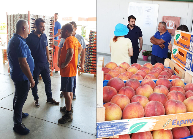 Επίσκεψη του Τάσου Μπαρτζώκα στον ΑΣΟΠ Ειρηνούπολης