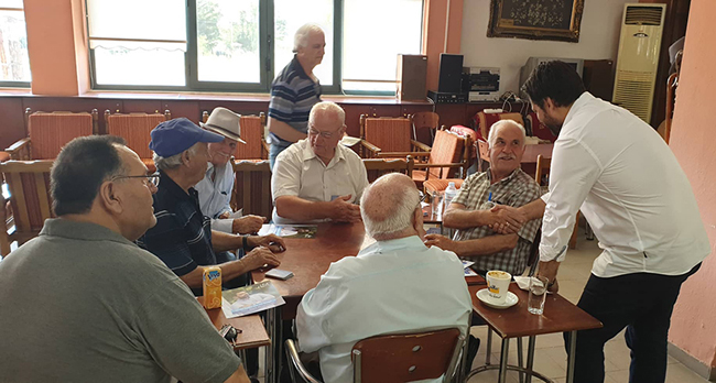 Σε Α.Σ. Μελίκης, ΙΚΑ, ΚΑΠΗ και Π.Υ. Αλεξάνδρειας και χωριά του Δ. Νάουσας ο υπ. Βουλευτής Τάσος Μπαρτζώκας