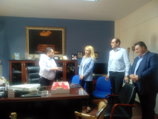 Επίσκεψη Υφυπουργών Αραμπατζή και Βεσυρόπουλου στον Κ. Καλαϊτζίδη