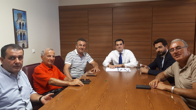 ΑΓΡΟΤΙΚΟΣ ΣΥΛΛΟΓΟΣ ΓΕΩΡΓΩΝ ΒΕΡΟΙΑΣ: Συνάντηση με τον Υφυπουργό Αγροτικής Ανάπτυξης Κωνσταντίνο Σκρέτα