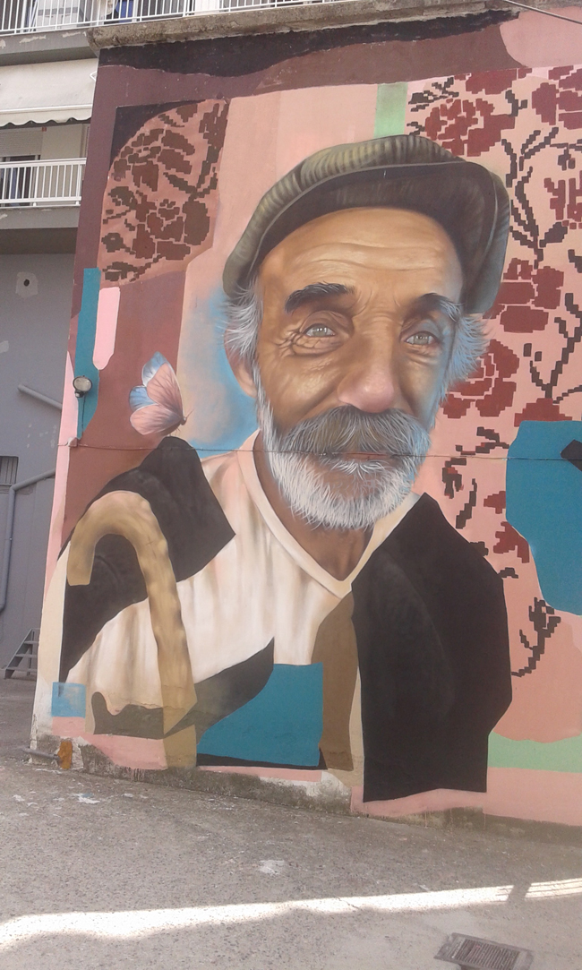 Όμορφη εικαστική παρέμβαση