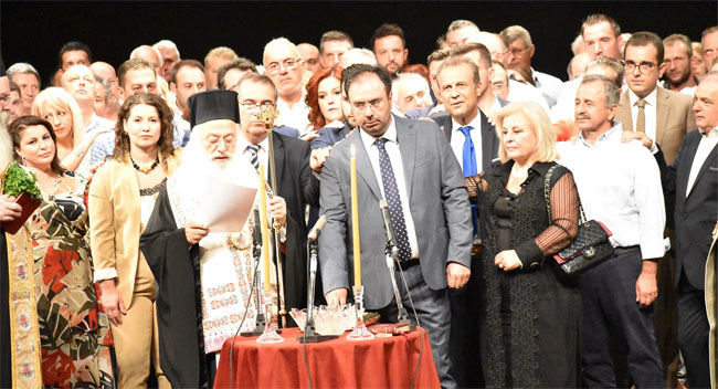 Βέροια: Τοποθετήθηκαν και οι επικεφαλής των παρατάξεων στην ορκωμοσία των δημοτικών συμβούλων