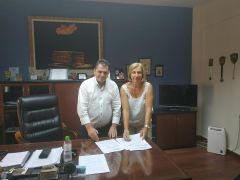 Υπογραφή συμβάσεων έργων Οδοποιίας στην Περιφερειακή ενότητα Ημαθίας