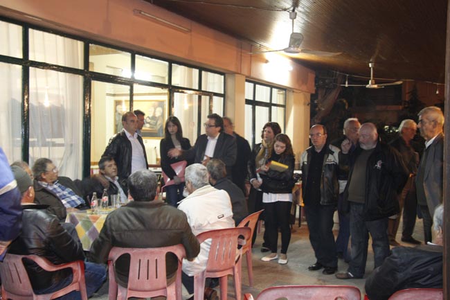 Ο Αντώνης Μαρκούλης σε Αγ. Γεώργιο και Αγ. Μαρίνα