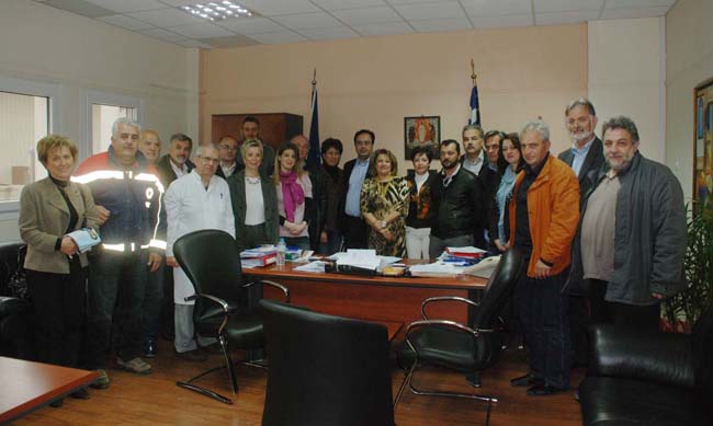 “Είστε παράδειγμα προς μίμηση για όλους μας!» Στο Νοσοκομείο και το ΚΑΠΗ ο Κώστας Βοργιαζίδης