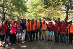 Σε εθελοντικό καθαρισμό στον Πολυπλάτανο ο Τσαβδαρίδης