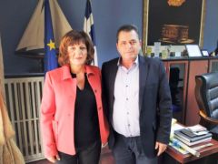 Σημαντικά θέματα της Ημαθίας στη συνάντηση Καρασαρλίδου με τον Καλαϊτζίδη
