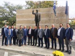 Στην παρουσίαση του «Δικτύου Πόλεων του Μεγάλου Αλεξάνδρου» έδωσε το «παρών»  ο Δήμαρχος Νάουσας Νικόλας Καρανικόλας