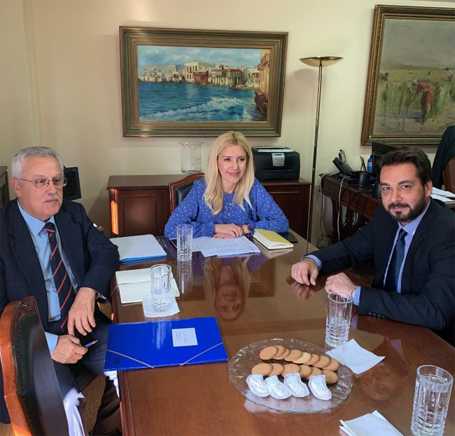 Τάσος Μπαρτζώκας για τη συνάντηση με την Υφυπουργό Αγροτικής Ανάπτυξης, κ. Φωτεινή Αραμπατζή: «Οι επιδιώξεις των αγροτών είναι δίκαιες και γι’ αυτό είναι και δικές μου επιδιώξεις» 