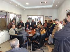 Kώστας Καλαϊτζίδης από την σύσκεψη των αγροτικών φορέων