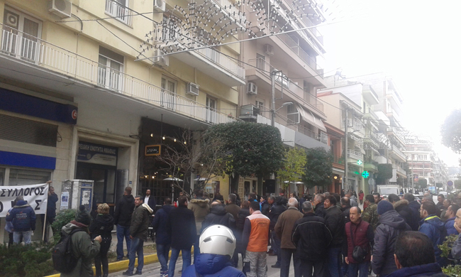 Αγροτική κινητοποίηση με μικρή συμμετοχή στη Βέροια