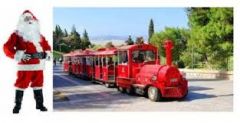 Το τραινάκι του Αη Βασίλη άρχισε να ταξιδεύει στην Ημαθία