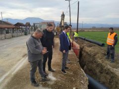 Ξεκίνησαν  τα έργα  αποχέτευσης και επεξεργασίας λυμάτων σε Κοινότητες του κάμπου της Νάουσας , προϋπολογισμού ύψους 5,4 εκατ. ευρώ