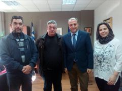 ΣΕ ΘΕΤΙΚΟ ΚΑΙ ΘΕΡΜΟ ΚΛΙΜΑ Η ΣΥΝΑΝΤΗΣΗ ΤΟΥ ΔΙΟΙΚΗΤΗ  ΤΟΥ Γ.Ν. ΒΕΡΟΙΑΣ ΜΕ ΤΟ Δ.Σ. ΤΟΥ ΣΟΦΨΥ ΗΜΑΘΙΑΣ