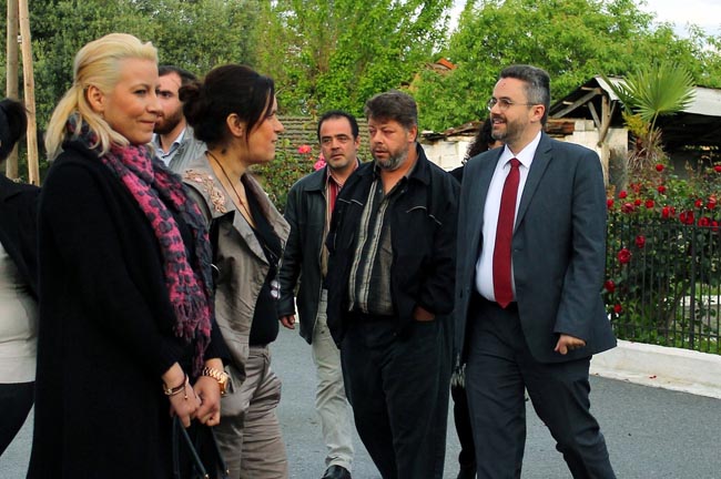 Ο υποψήφιος Δήμαρχος Βέροιας Ιωάννης Μ. Παπαγιάννης σε ομιλία και περιοδεία στο Λαζοχώρι.