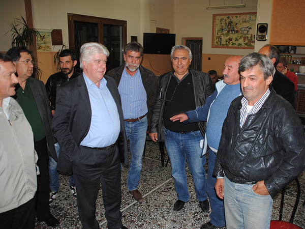 O ρ. Σκουμπόπουλου σε ΜΑΣ ΚΑΛΛΙΘΕΑΣ και Ραχιά, Γεωργιανούς, Τριπόταμο.