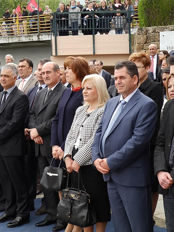 Ο Κώστας Καλαϊτζίδης τίμησε την επέτειο του Ολοκαυτώματος της Νάουσας 