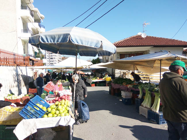 Κανονικά σήμερα η Λαϊκή Αγορά στη Βέροια