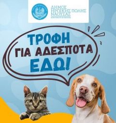 Σε λειτουργία η πιλοτική ηλεκτρονική εφαρμογή «ΑΤΛΑΣ» για την σίτιση και την φροντίδα αδέσποτων ζώων από τον Δήμο Νάουσας