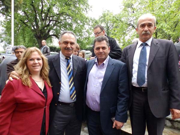 Στο πανήγυρη των Μυροφόρων Γυναικών της Στράντζας ο Κώστας Καλαϊτζίδης. 