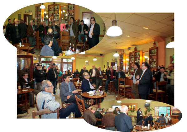 Ο Αντώνης Μαρκούλης στη Βεργίνα και στα Παλατίτσια