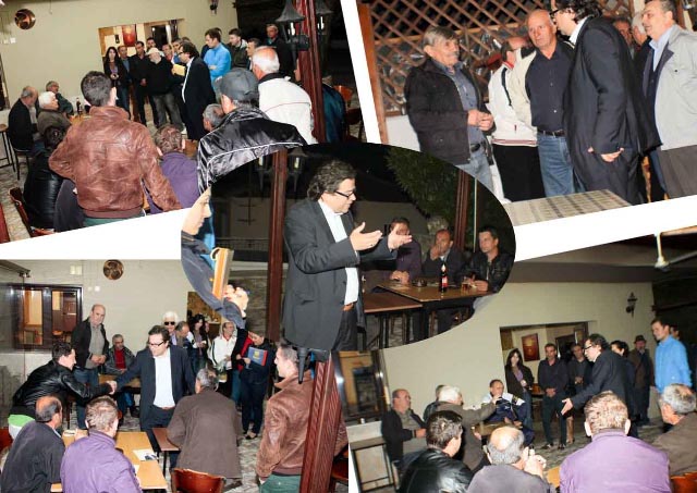 Ο Α. Μαρκούλης σε Αγία Βαρβάρα, Άμμο και Ασώματα