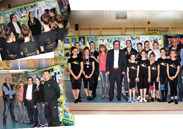  Ο Α. Μαρκούλης στα «χρυσά» κορίτσια του Α.Ο. Αλέξανδρος