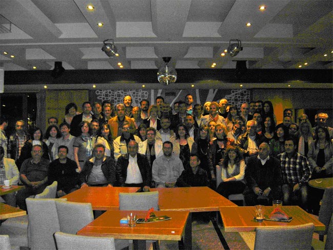 Συνάντηση Νίκου Μπέκη με όλους τους υποψηφίους