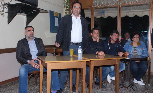 O K.Βοργιαζίδης στην Συκία και στα παλατίτσια