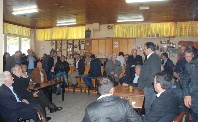 Στα Πιέρια ο Κώστας Βοργιαζίδης