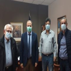 Το νοσοκομείο Βέροιας, επισκέφθηκε ο επικεφαλής της περιφερειακής παράταξης «Πράξεις για την Μακεδονία» Χρήστος Παπαστεργίου