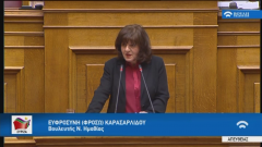 Φρόσω Καρασαρλίδου: ΟΧΙ ΣΤΗΝ ΚΑΤΑΣΤΡΟΦΗ ΤΟΥ ΒΕΡΜΙΟΥ