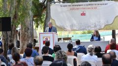 ΟΜΙΛΙΑ ΤΟΥ ΓΓ ΤΗΣ ΚΕ ΤΟΥ ΚΚΕ ΔΗΜΗΤΡΗ ΚΟΥΤΣΟΥΜΠΑ ΣΤΗ ΣΥΝΑΝΤΗΣΗ ΜΕ ΦΟΡΕΙΣ ΤΗΣ ΔΥΤΙΚΗΣ ΑΘΗΝΑΣ ΚΑΙ ΔΥΤΙΚΗΣ ΑΤΤΙΚΗΣ ΣΤΟ ΠΑΡΚΟ ΤΡΙΤΣΗ ΚΑΤΑ ΤΗΝ ΠΑΓΚΟΣΜΙΑ ΗΜΕΡΑ ΠΕΡΙΒΑΛΛΟΝΤΟΣ 