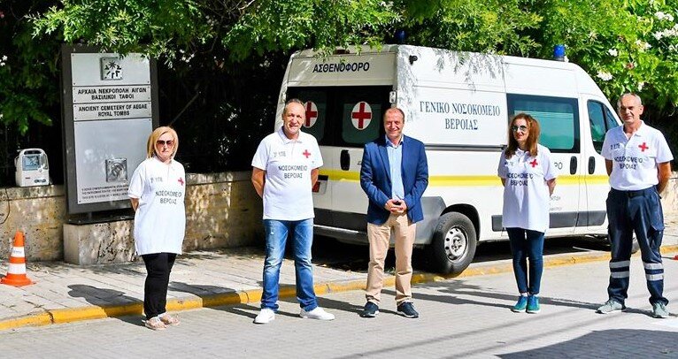 ΕΚΑΒ Βέροιας: "Κίνηση εντυπωσιασμού το ασθενοφόρο στην Βεργίνα . Ελάχιστα τα περιστατικά τα τελευταία χρόνια"