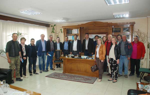 Επισκέψεις σε χώρους εργασίας του Κώστα Βοργιαζίδη 