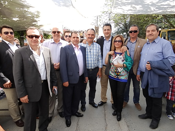 Περιοδεία νίκης για την «Αλληλεγγύη» στην Αλεξάνδρεια και σε επιχειρήσεις της Βέροιας. 