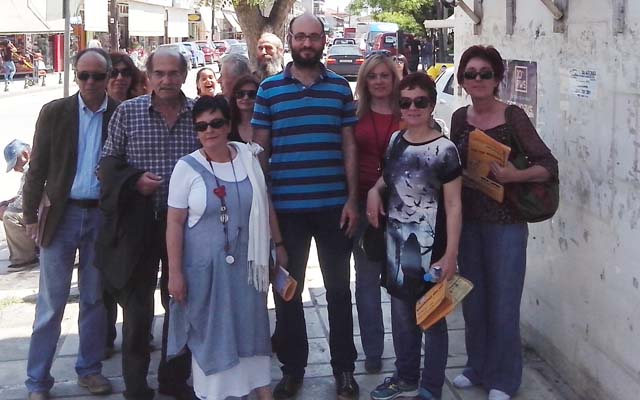 Συνέχισε τις περιοδείες του ο υποψήφιος δήμαρχος Αλεξάνδρειας Γιώργος Σπυρίδης
