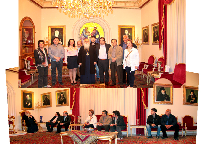 Ο Αντώνης Μαρκούλης στον Μητροπολίτη κ. Παντελεήμονα