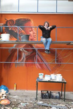 Ολοκληρώθηκαν με επιτυχία οι εικαστικές δράσεις  αστικής τέχνης  στο πλαίσιο του «Naoussa Urban Art Festival 2020» 