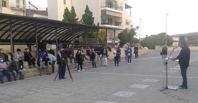 Πολιτική συγκέντρωση του ΚΚΕ στη Βέροια