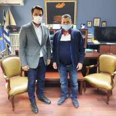 Συνάντηση Μπαρτζώκα με Καλαϊτζίδη: Η Ημαθία δεν μπορεί να μείνει έξω από   το στοίχημα της ανάπτυξης                