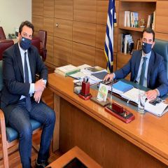 ΣΥΝΑΝΤΗΣΗ ΠΡΑΓΜΑΤΟΠΟΙΗΣΕ   Ο ΤΑΣΟΣ ΜΠΑΡΤΖΩΚΑΣ  ΜΕ ΤΟΝ ΚΩΣΤΑ ΣΚΡΕΚΑ