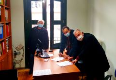 Υπεγράφησαν οι συμβάσεις των έργων για την ενεργειακή αναβάθμιση του Γυμνασίου Κοπανού και του Δημοτικού Θεάτρου  Πολιτιστικού Κέντρου Νάουσας