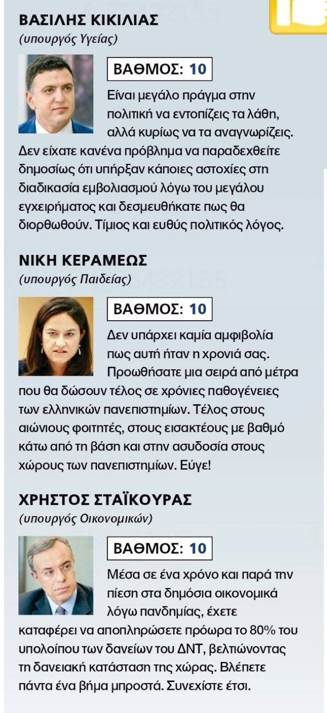 Ας σταματήσει η … «αγιοποίηση»