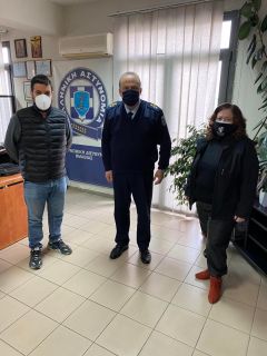 Συνάντηση Εμπορικού Συλλόγου Βέροιας με νέο αστυνομικό διευθυντή