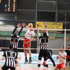 Βόλεϊ: Νικηφόρα πρεμιέρα για τον Φίλιππο στα πλέι άουτ με 3-0 σετ επί του ΟΦΗ