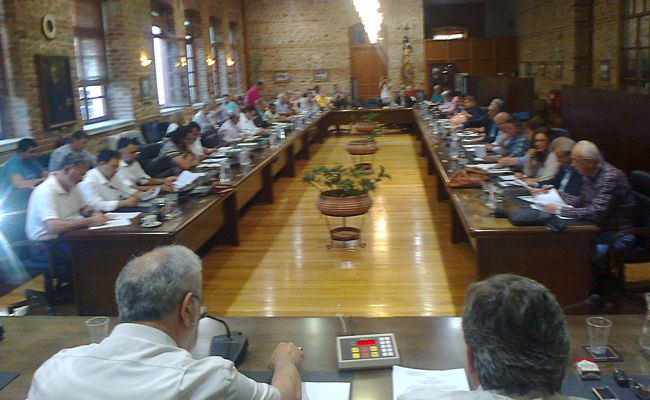 Με ευχές και παροτρύνσεις η πρώτη μετεκλογική συνεδρίαση του Δημοτικού Συμβουλίου Βέροιας